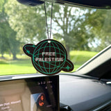 Planet Palestine Car Air Freshener