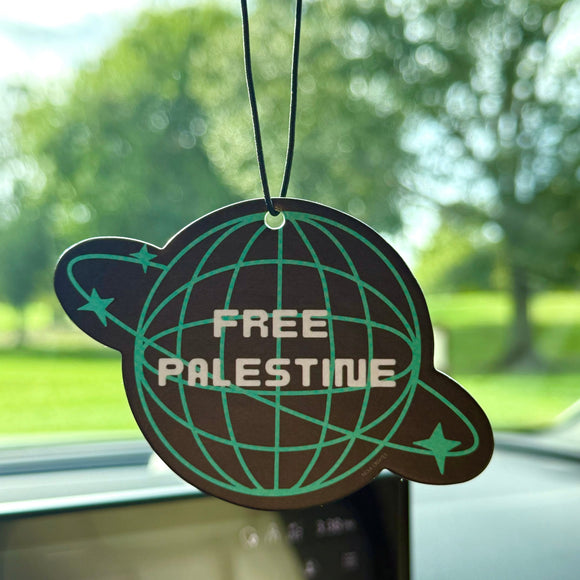 Planet Palestine Car Air Freshener