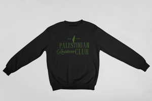 Black Palestine Resistance Club Sweatshirt