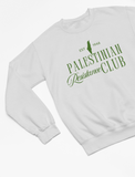 Sports Grey Palestine Resistance Club Sweatshirt